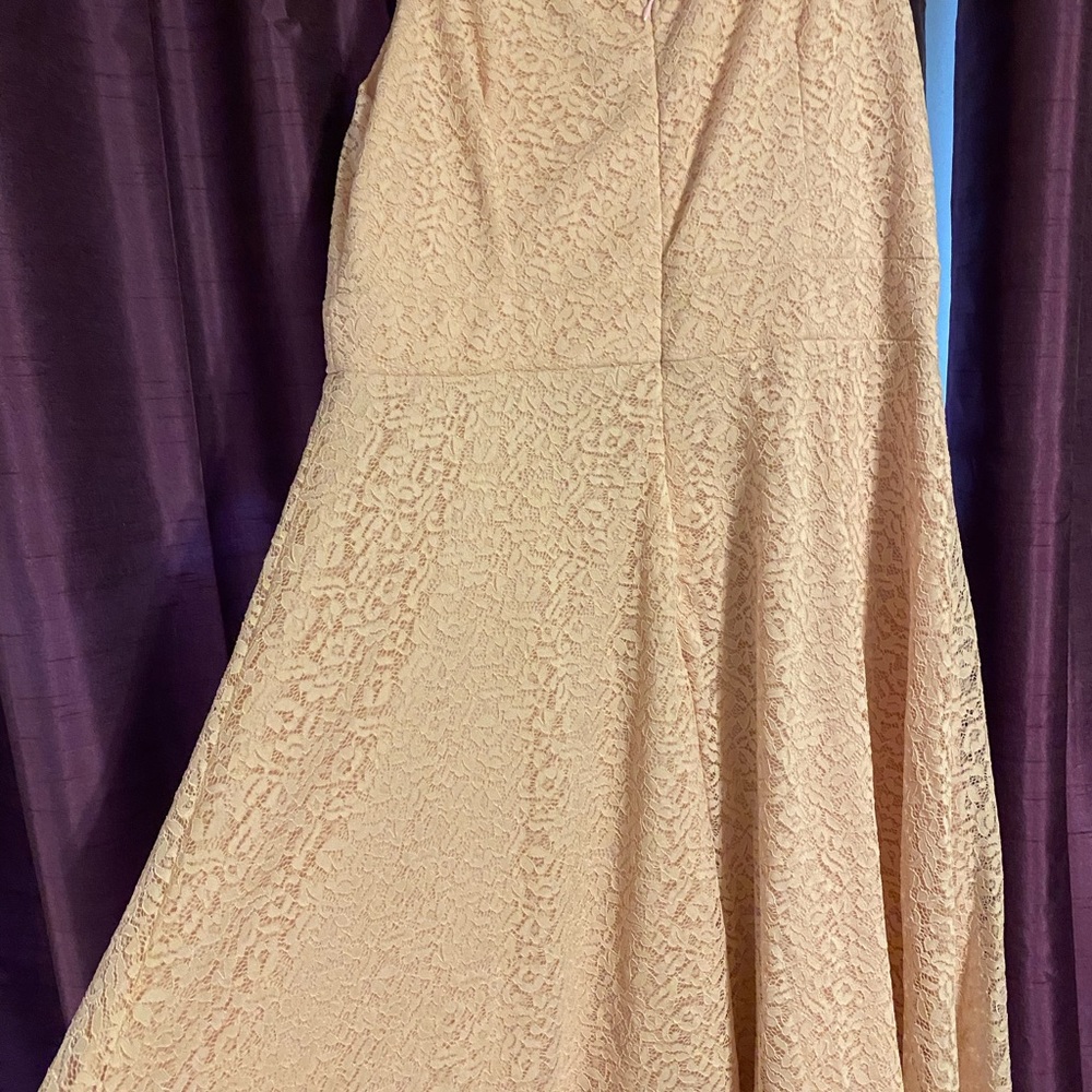 Light pink lace dress - Picture 2 of 9